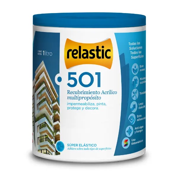 [501D1] 501 Recubrimiento Multipropósito Mate (Base D, 1 Litro)