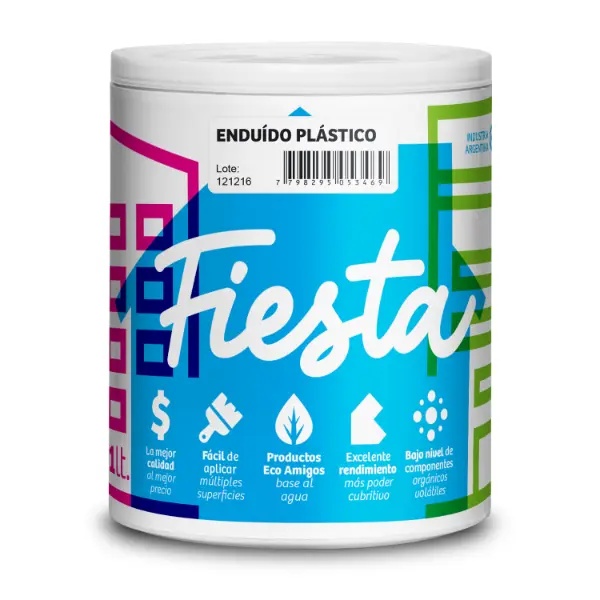 [EF700] Enduido Fiesta (0.7 Kgs)