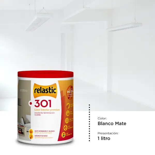 [3011] 301 Latex Interior Premium (1 Litro)