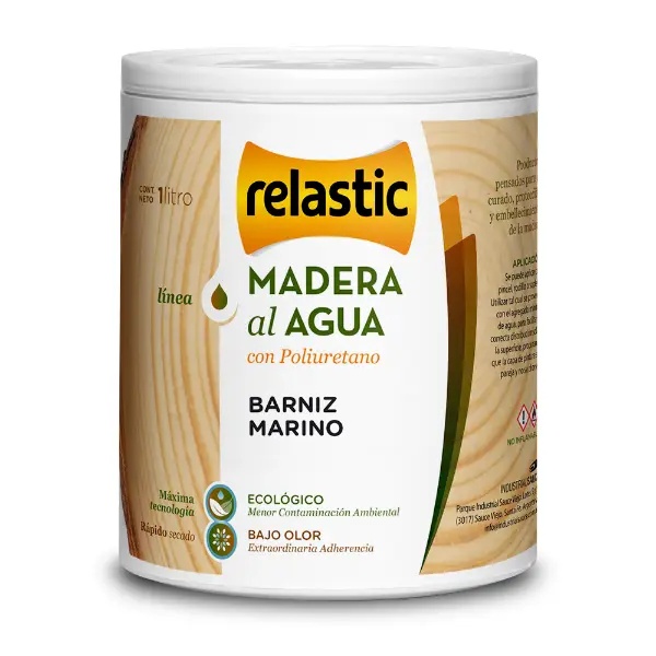 [BMA1] Barniz Marino al Agua con Poliuretano Brillante (1 Litro)