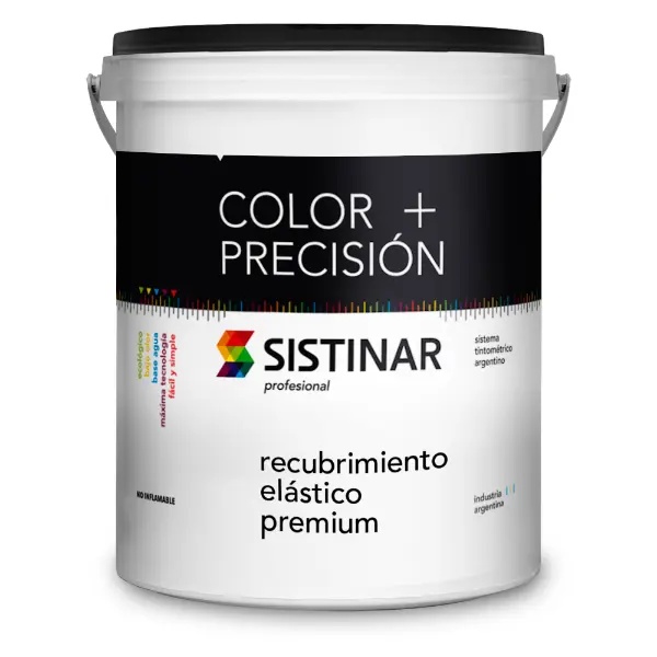 [SPT4] Base Elástica Premium Sistinar (Blanco, 4 Litros, Mate)