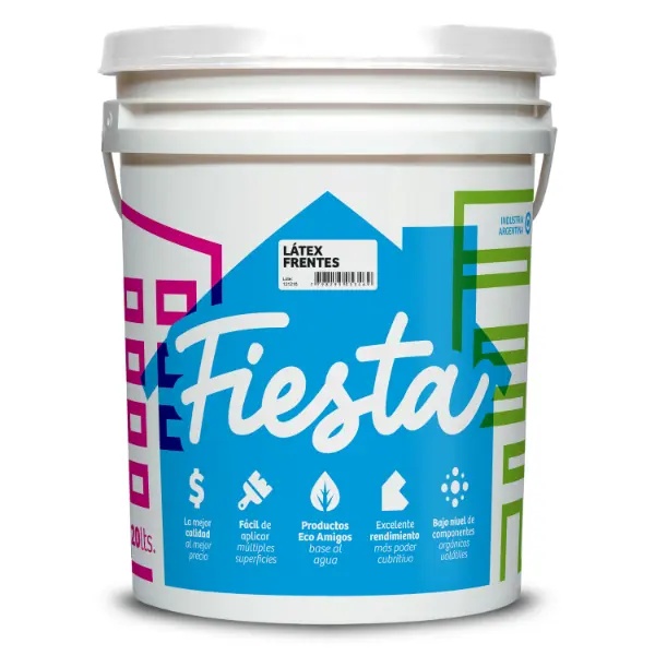 [LMFF20] Latex Muros y Frentes Fiesta (20 Litros)