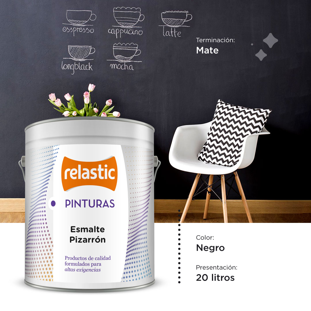 [EPN20] Esmalte Pizarron (Negro, 20 Litros)