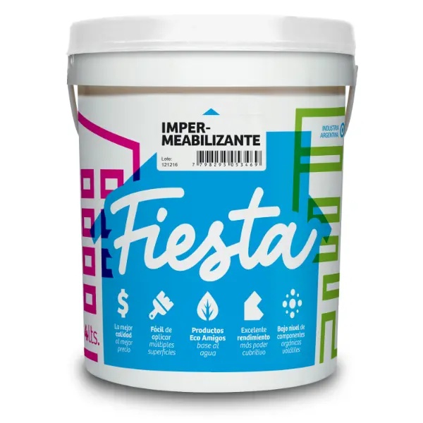 [FI4] Impermeabilizante Fiesta (4 Kgs)