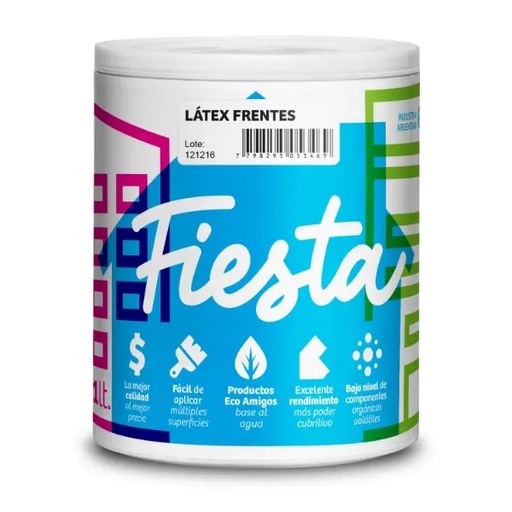 Latex Muros y Frentes Fiesta